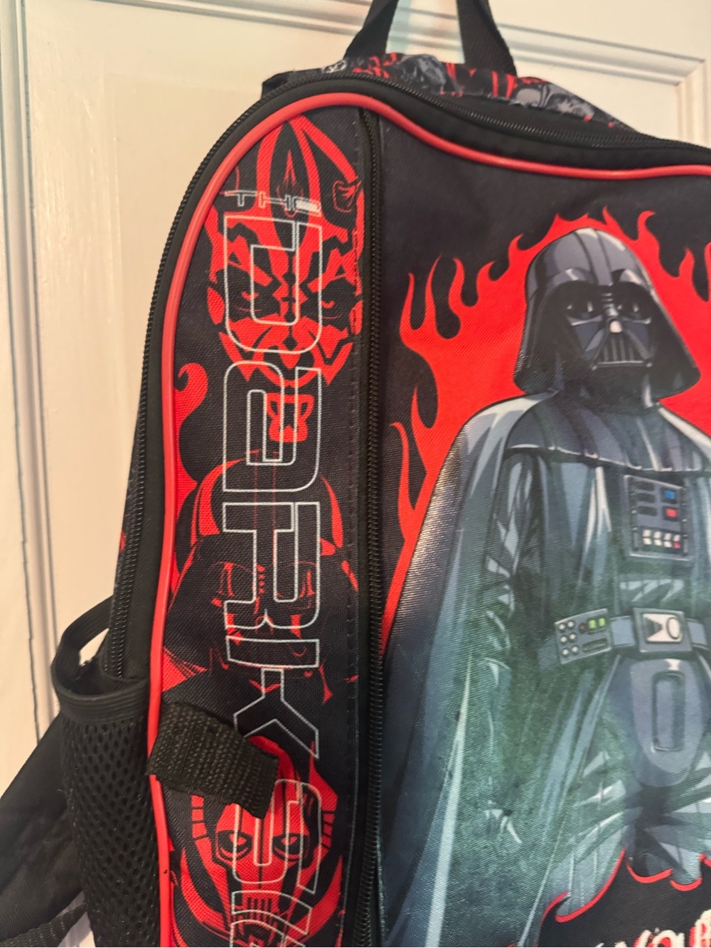 Darth Vader Black & Red Backpack - Star Wars Inspired - Picture 3 of 7